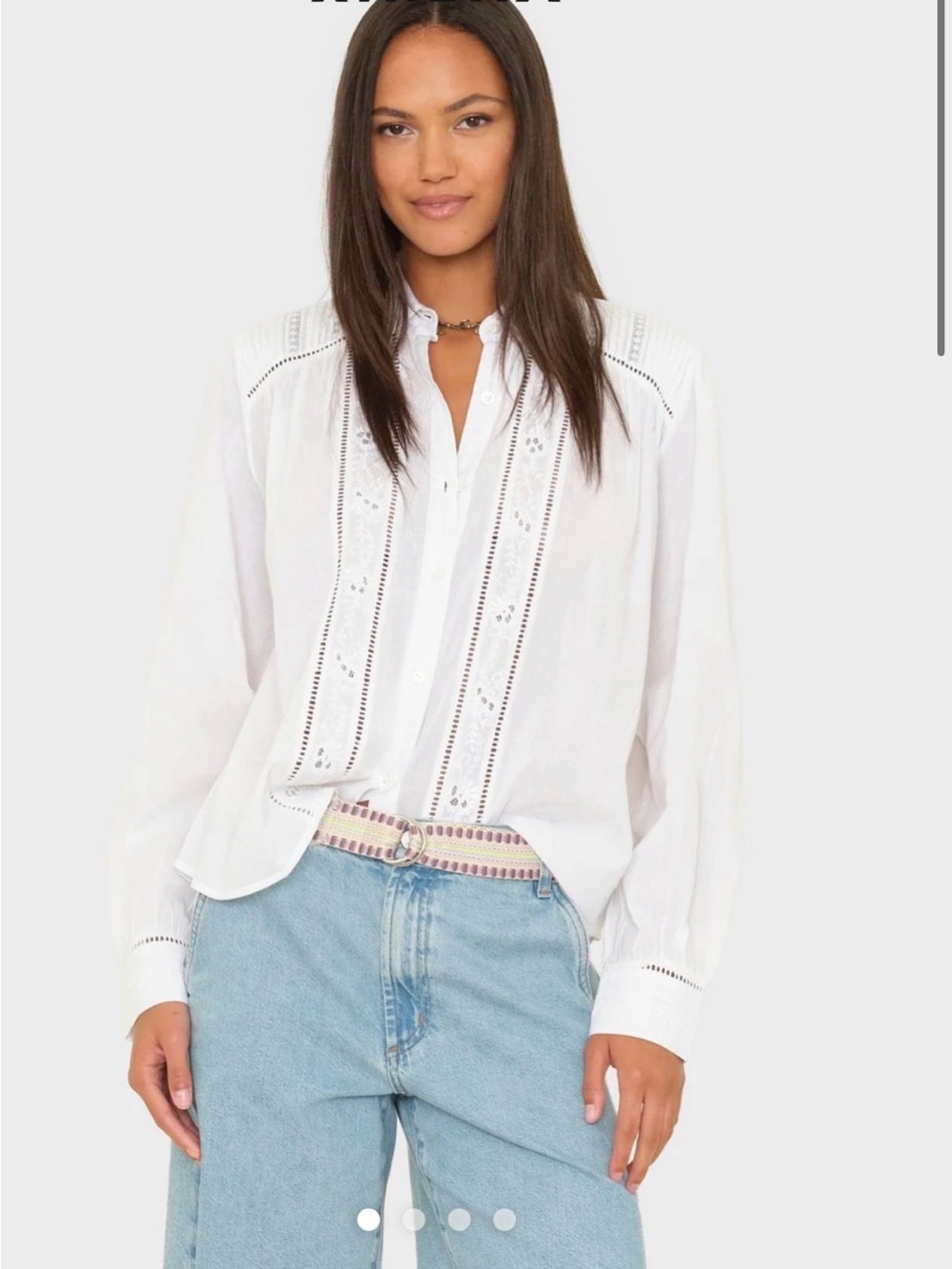 XiRENA Viviana Shirt White S